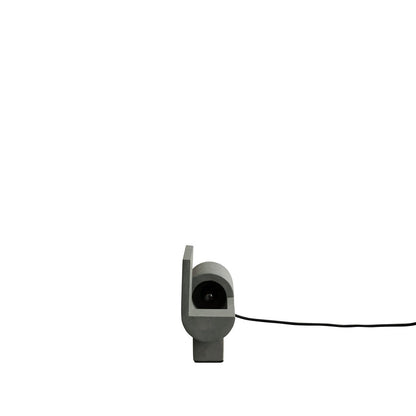 Brutalist Lamp, concrete - grey