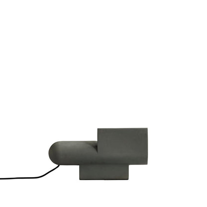 Brutalist Lamp, concrete - grey