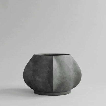 Arket Plant Pot, Dark Grey