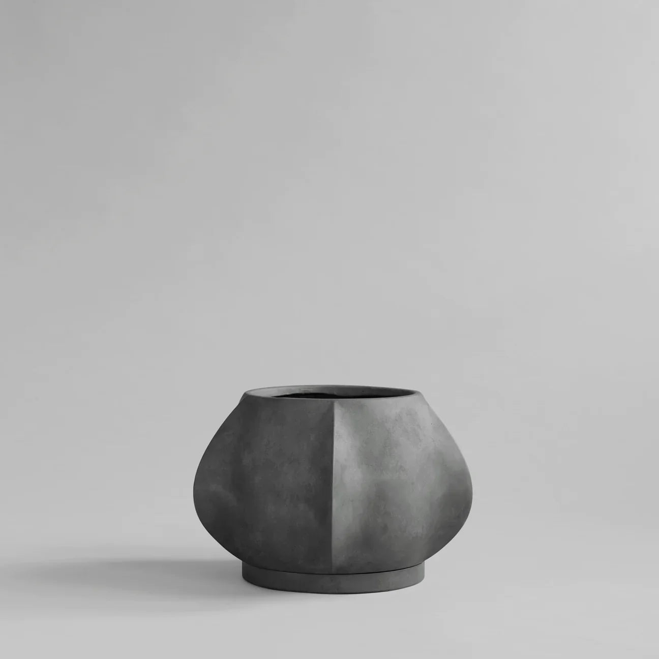 Arket Plant Pot, Dark Grey