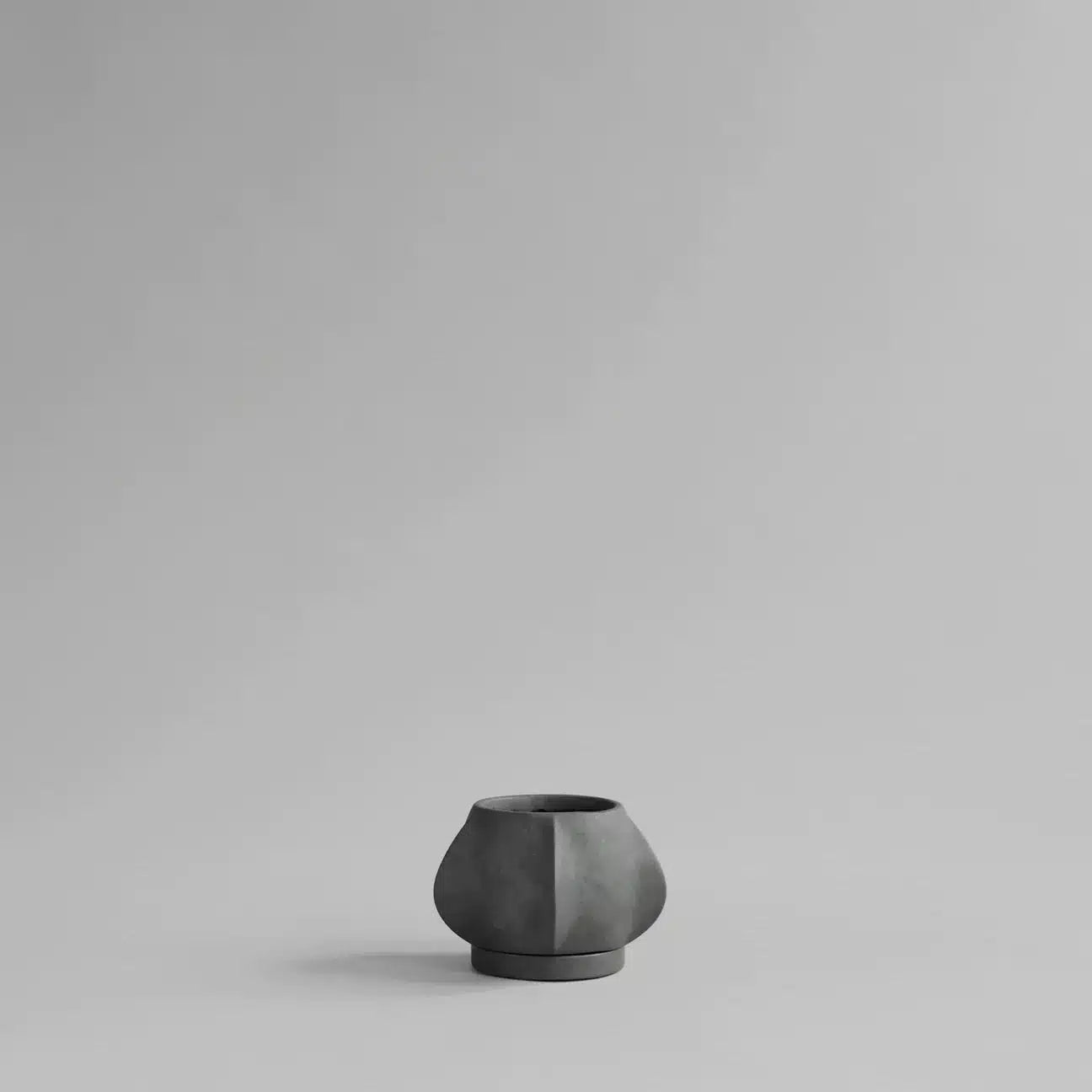 Arket Plant Pot, Dark Grey