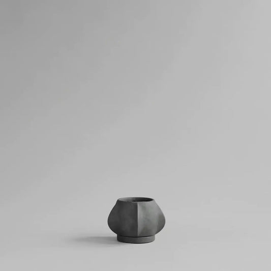 Arket Plant Pot, Dark Grey