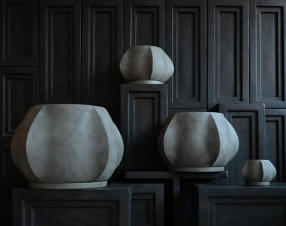 Arket Plant Pot, Dark Grey