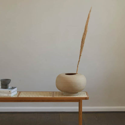 Kabin Vase, Fat, Black