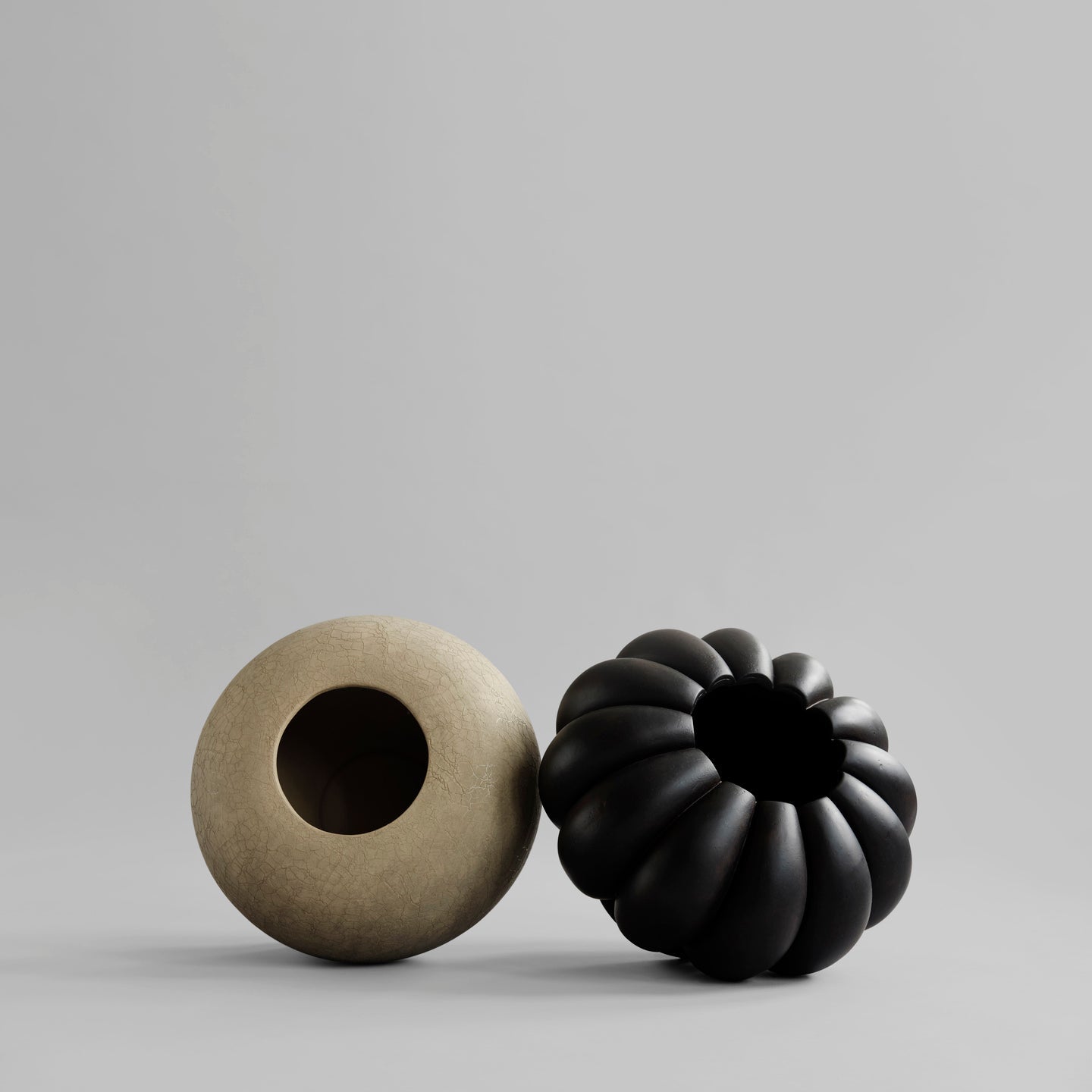Kabin Vase, Lamella, Coffee