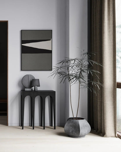 Arket Plant Pot, Dark Grey